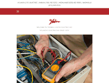 Tablet Screenshot of hickselectric.com